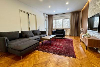 Apartament cu 4 camere decomandat, mobilat în Kiseleff