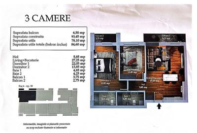 AP 3 CAM. BLOC PREMIUM FINALIZAT - MUTARE IMEDIATA. PALLADY! - 2
