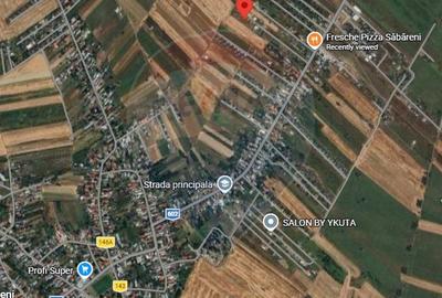 Vanzare teren intravilan 900mp  Sabareni / Strada Principala - 1