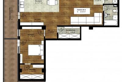 Apartament 2 Camere C(15-25) | Bloc Nou | Salca – Universitatii - 9
