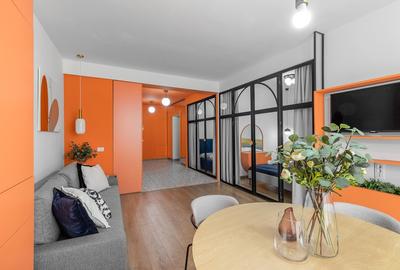 Apartament cu 3 camere decomandat, mobilat în Tineretului