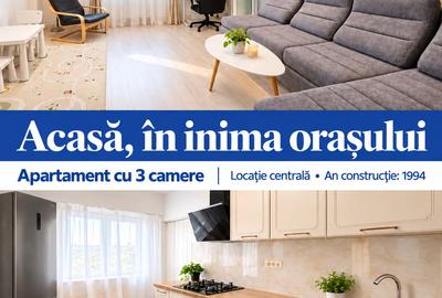 3 camerelSplaiul Unirii-Mircea Voda|An 1994|Parcare|Centrala Termica - 1