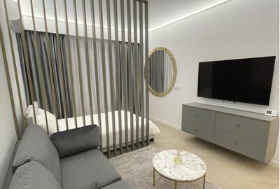 Apartament cu 2 camere semidecomandat, mobilat în Pipera