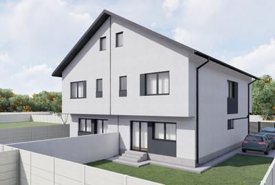 Casa 4 camere, P+1+M , curte 250mp,  Granitului, Bragadiru. TVA inclus - 8
