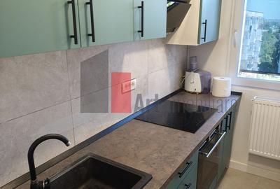 Apartament cu 2 camere semidecomandat, mobilat în Giurgiului