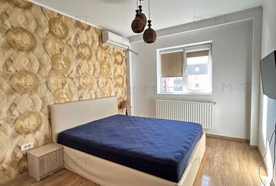 Apartament cu 3 camere semidecomandat, mobilat în Militari