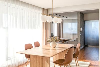 Apartament cu 3 camere decomandat, mobilat în Pipera