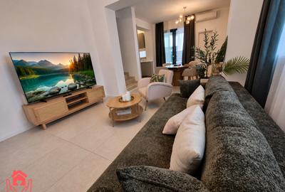 Tunari-PRIMA LOCUIRE, 3 camere curte, piscina exterioara, mobilat luxury, LIBER! - 6