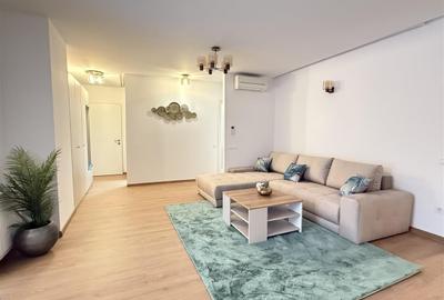 Apartament cu 3 camere semidecomandat, mobilat în Barbu Văcărescu