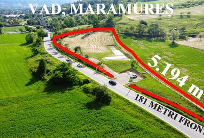 VIDEO | Teren 5.194 m² | 181 metri front la strada Principala (DJ 182C) | Servic - 6