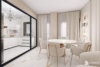 Apartament cu 3 camere semidecomandat în Nord-Est