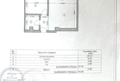 Apartament 2 camere 37MP | Chiajna | Mobilat si utilat | Bloc nou | - 12