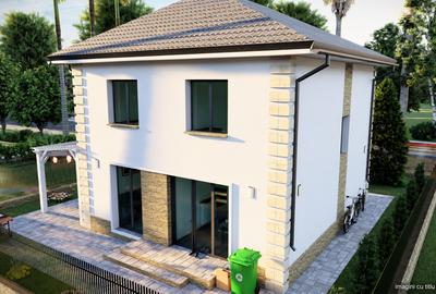 Vilă modernă P+1 | 150 mp utili | teren 320 mp | finisaje premium | 175.000 € - 1