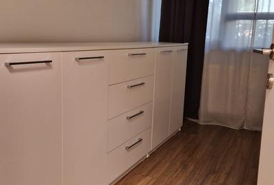Inchiriere 2 camere bloc boutique Lacul Tei parter cu balcon 700E - 12