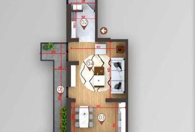 STUDIO PREMIUM / PRIMA ÎNCHIRIERE / 51,50 MP // ZONA OBOR - 10