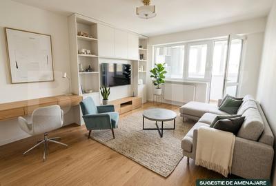 Apartament cu 3 camere decomandat, mobilat în Dâmbu Pietros