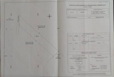 Teren intravilan la baza pădurii Valea Doftanei sat Traisteni (poduri) - 9
