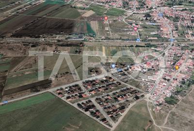Teren de vanzare 629 mp cu autorizatie de constructie Cristian Sibiu - 4