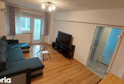 Apartament 2 camere renovat 2022, etaj 2/7, balcon închis,  Metrou Titan 2 min - 6