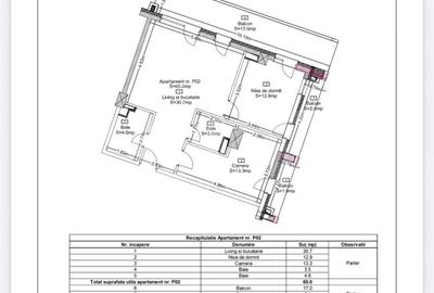 Apartament de vanzare, cu 3 camere, 65 mp, zona Ansamblu Rezidential, Zorilor - 3