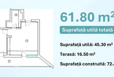 Apartament cu vedere la mare, SPA, piscina, sala fitness  | 62mp - 21