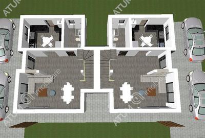 Casa intabulata de 4 camere cu 2 bai si teren de 200 mp in Selimbar - 2