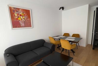 Apartament cu 2 camere semidecomandat, mobilat în Barbu Văcărescu