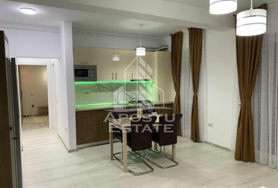 Apartament cu 2 camere semidecomandat, mobilat în Giroc