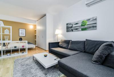 NOU! Studio DUBLU, spatios 45 mp, mobilat si utilat, Baneasa! - 1