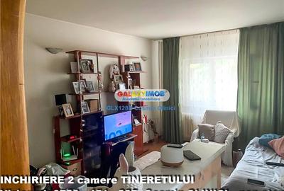 Apartament cu 2 camere decomandat, mobilat în Tineretului