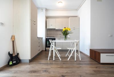 Garsoniera tip open space in bloc solid si modern - 3