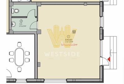 Spațiu comercial, de 43 mp, în Moșnița Nouă