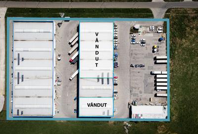 Parc industrial cu platformă betonată lângă A1 - 2