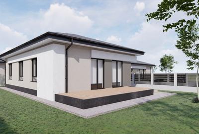 OFERTA Vile individuale parter, 4 camere, teren 410 mp, Clinceni! - 2