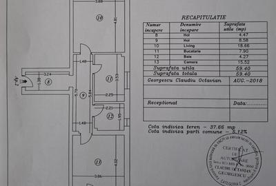Vanzare apartament 2 camere zona Sisesti// loc parcare si boxa - 15