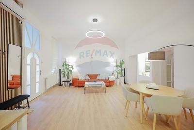 Apartament cu 4 camere semidecomandat, mobilat în Ultracentral