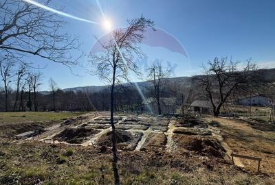 Carbunari Vanzare teren cu fundatie, proiect de casa si racorduri - 7