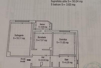Apartament doua camere decomandat-zona gara - 1