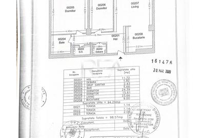 3 camere New Town Residence | Loc de parcare inclus | 94mp | 2009 - 10