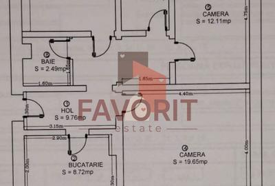 3 camere | centrala proprie | etaj intermediar | mobilat si utilat | - 18