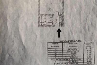 Garsonieră semidecomandată în Titan