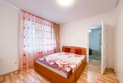 Apartament cu 2 camere semidecomandat, mobilat în Central