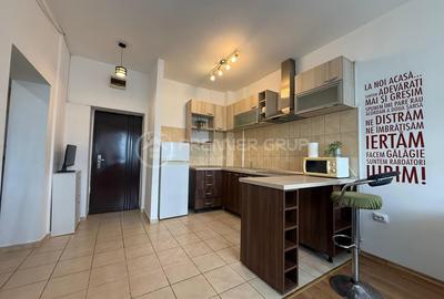 ETAJ 3! Apartament 2 camere 55mp, Granit, AC, balcon, mobilat - 2