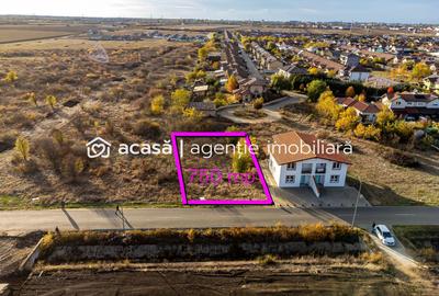 Teren 750 mp  cu toate utilitățile | Via Carmina | 102 €/mp - 3