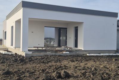 Vila moderna parter. 4 camere, eficienta energetic Via Carmina Arad, comision 0 - 5