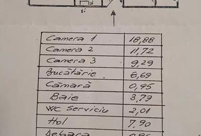 Apartament 3 camere decomandat, 2 balcoane, Grigorescu, etaj intermediar! - 12
