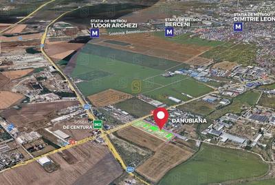 Oportunitate,teren autorizat,8 imobile Ds+P+5E,Sos.Oltenitei-Danubiana - 1