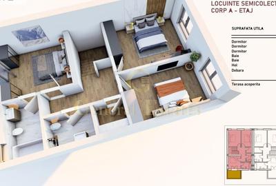 Casă modernă 4 camere Brasov  | 130 mp utili | garaj - 3