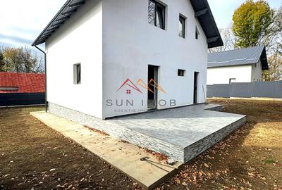 Casa noua, P+M, 4 camere, terasa, teren 550 m2, central, Cornu - 18