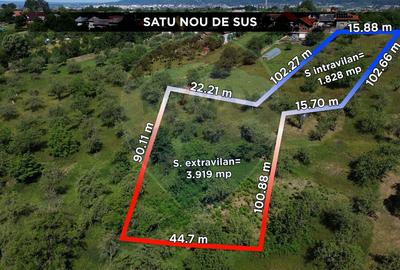 Teren de vânzare Satu Nou de Sus zona liniștită - 5